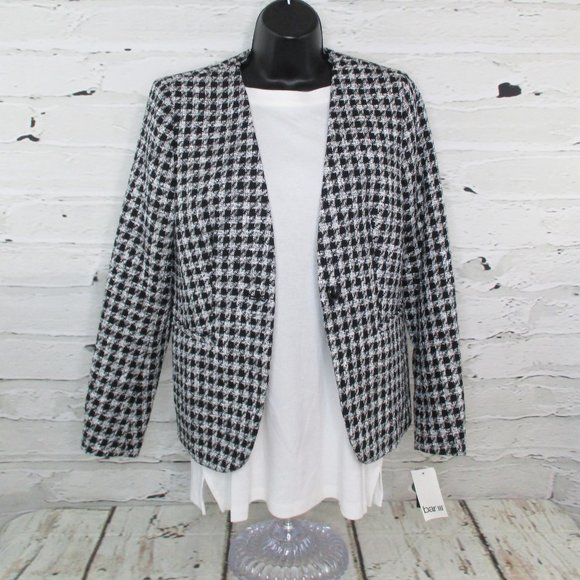 Bar III Jackets & Blazers - Bar III Suit Separates Houndstooth Jacket